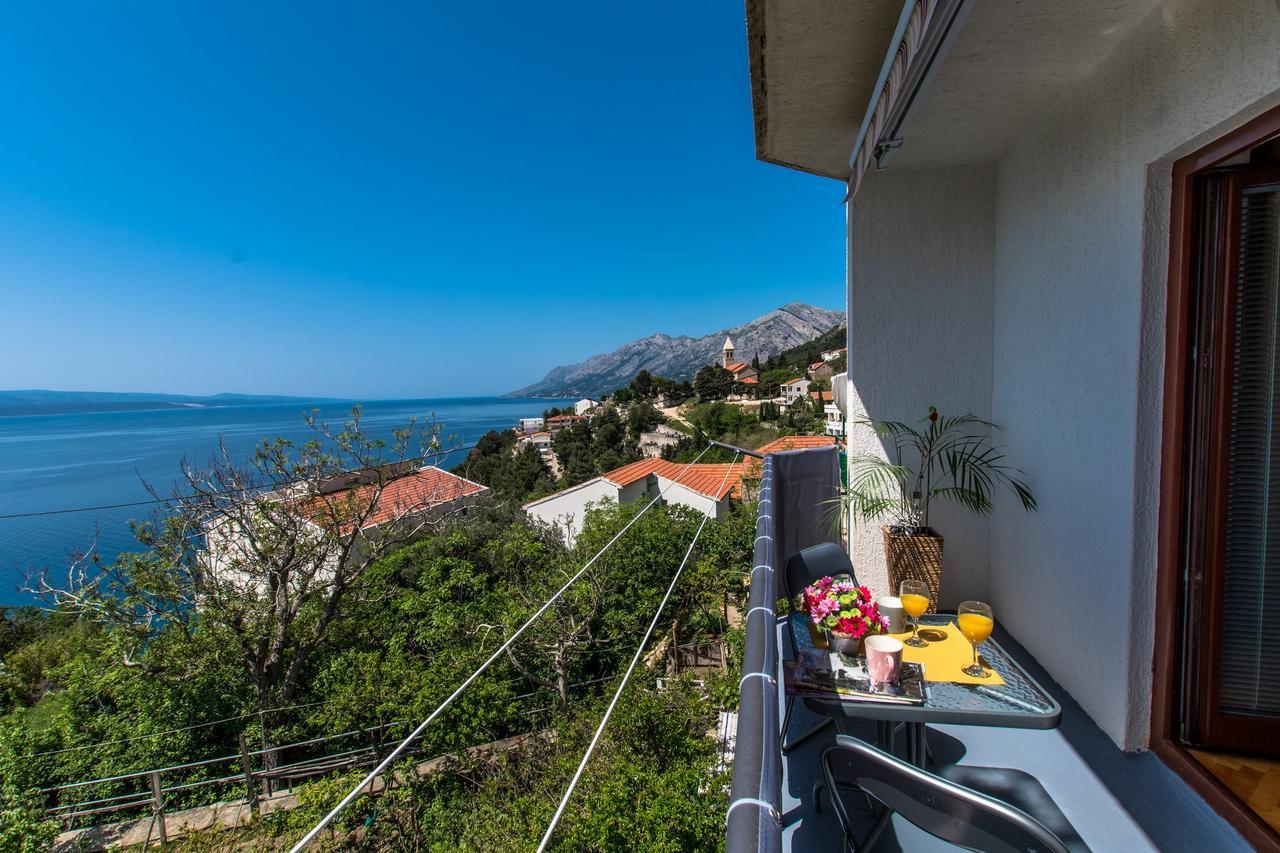 Seaview Apartment Slavica Brela Dış mekan fotoğraf